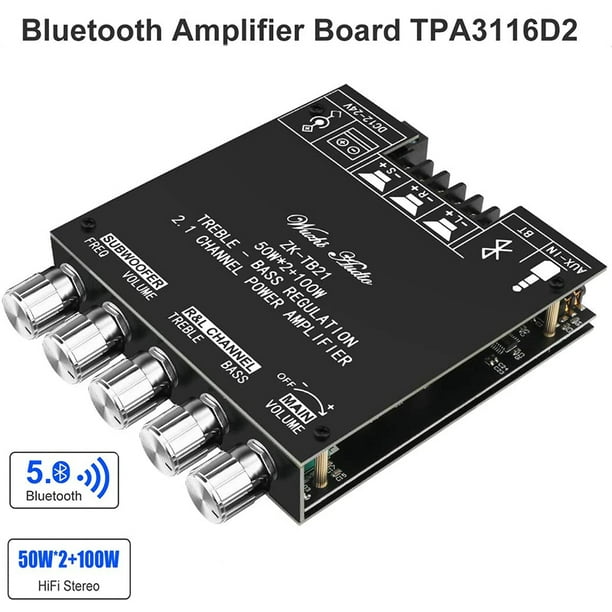 Drei DIY AMP Board TPA3116D2 Audio Stereo Amplifier Module 2 * 80W 100W